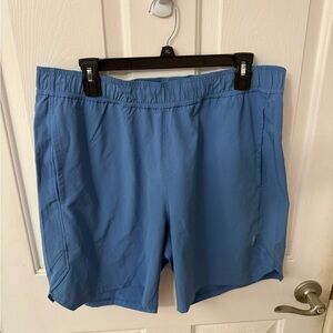 Balance Collection Blue Athletic Shorts